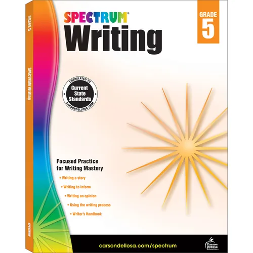 Spectrum Writing, Grade 5: Volume 39